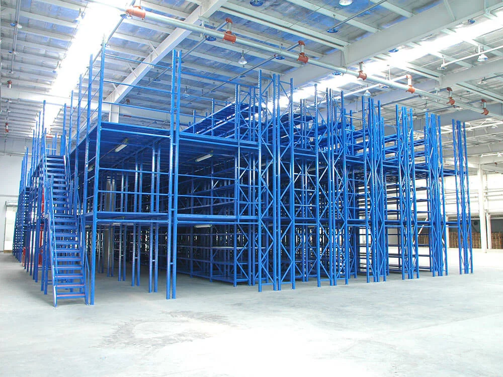 Multi Tier Racking Installation